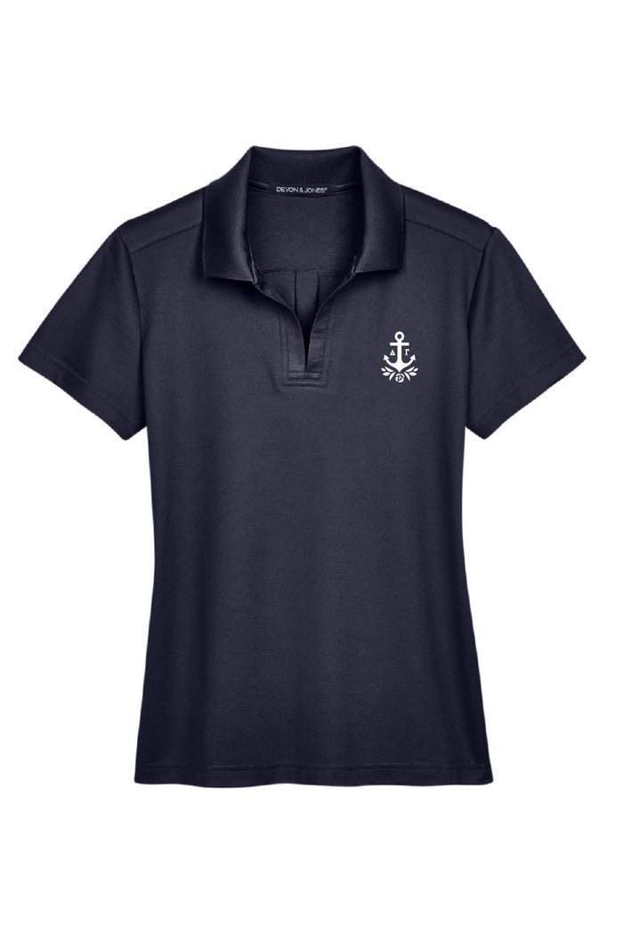 Anchor Polo - Hannah's Closet - The Official Boutique for Delta Gamma