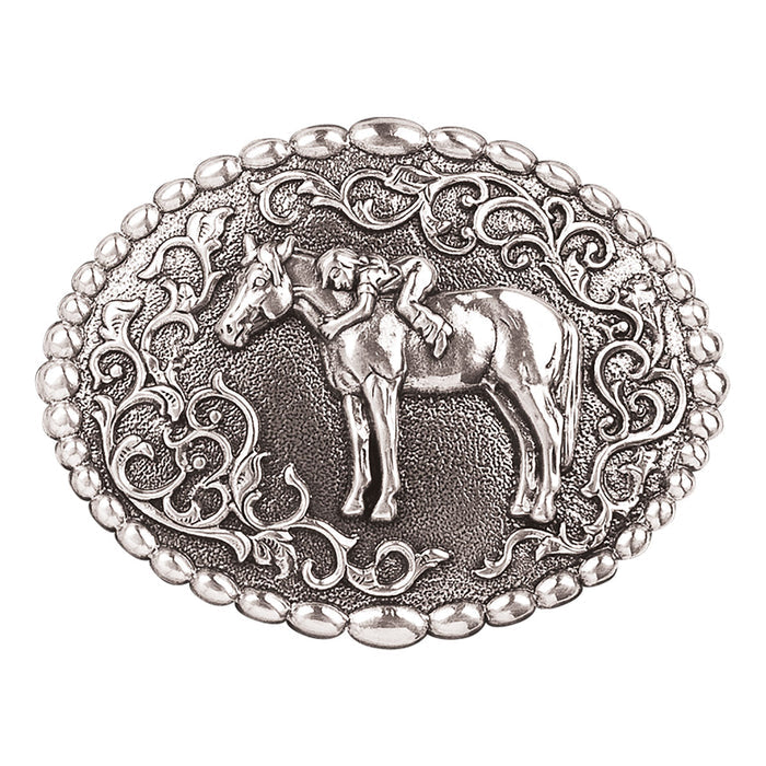 Blazin Roxx First Horse Love Belt Buckle