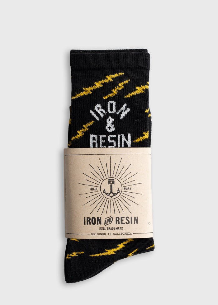 Cotton polyester blend crew socks with stretch fit and durable construction, one size everyday sock