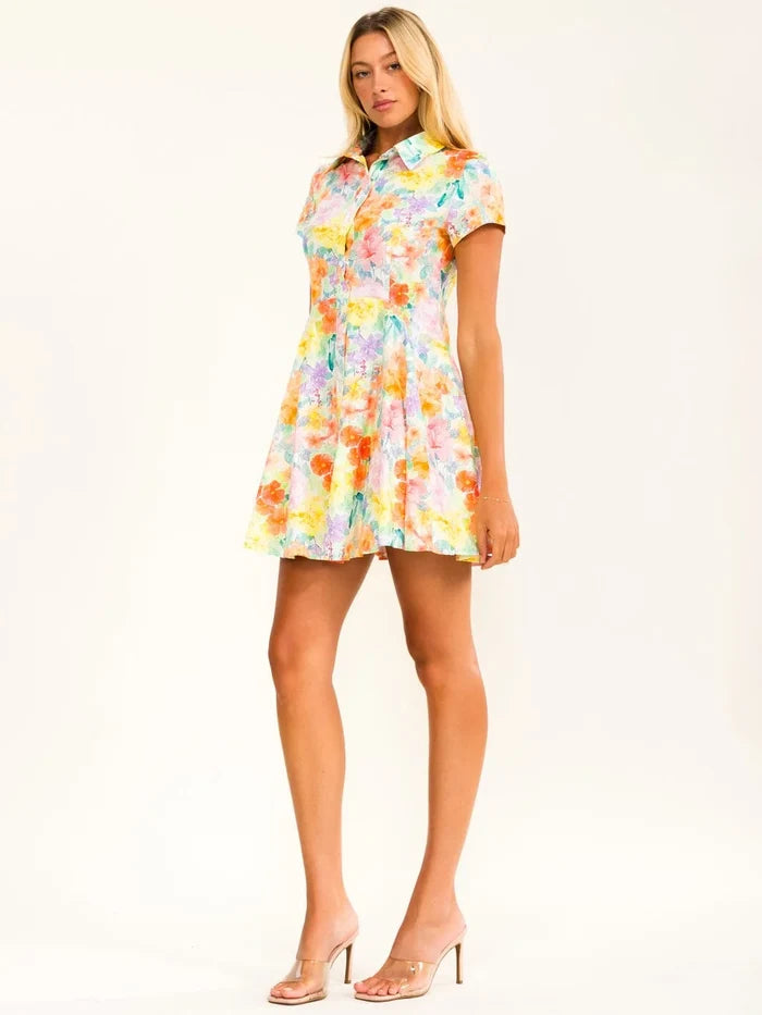 Carefree Charm floral Dress-Cute-Trendy-Shop-Womens-Boutique-Clothing-Store