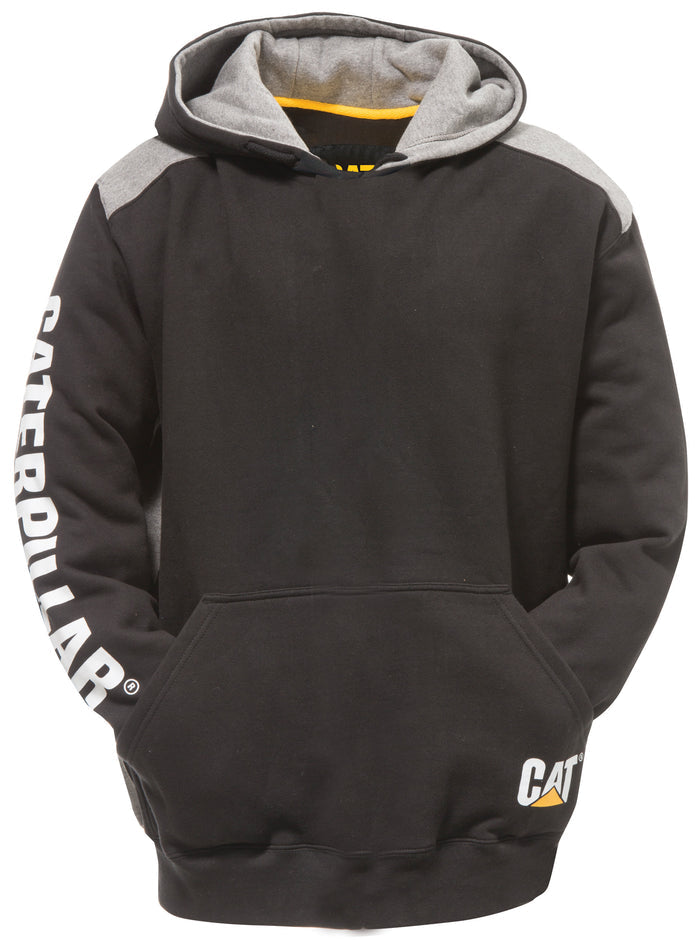 CAT Logo Panel Hooded Sweatshirt 1910802