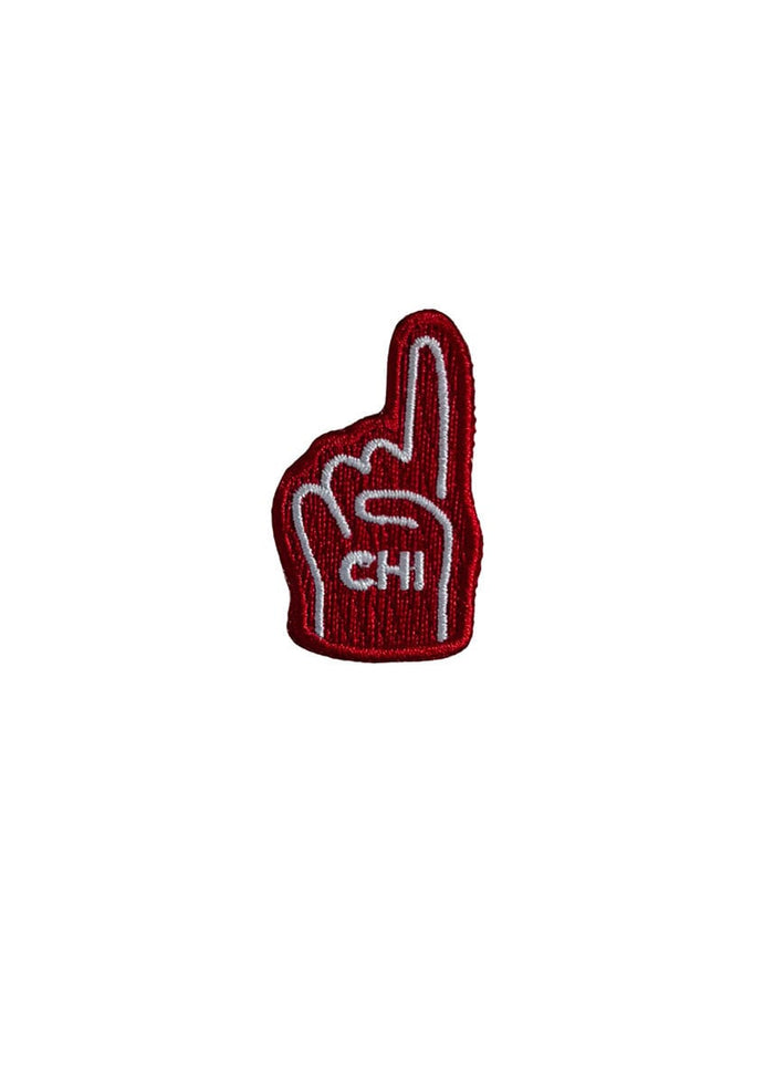 Chi Foam Finger Patch - Red