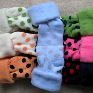Comfort 'Spots' Wool Blend 'Bed Socks'