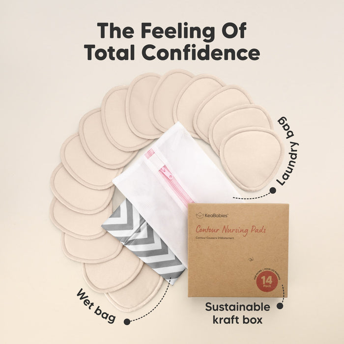 The Feeling of Total Confidence — 14 pads; wet bag; sustainable kraft box