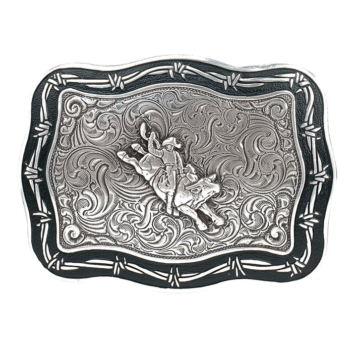 Crumrine Bull Rider Belt Buckle