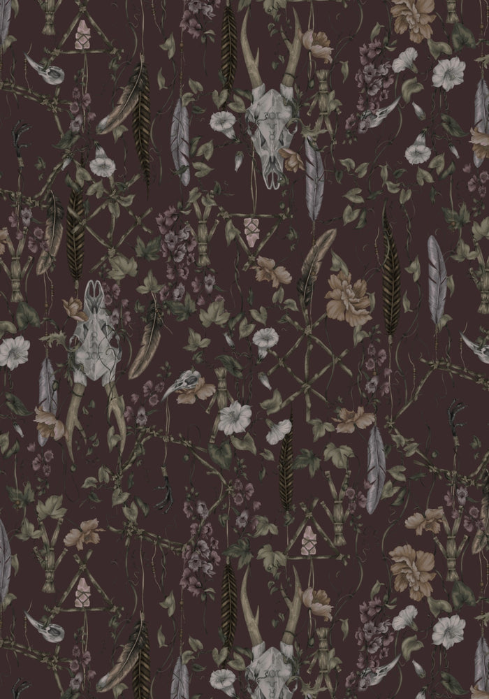Dusha Garden Print Button Up Chiffon Mini Dress