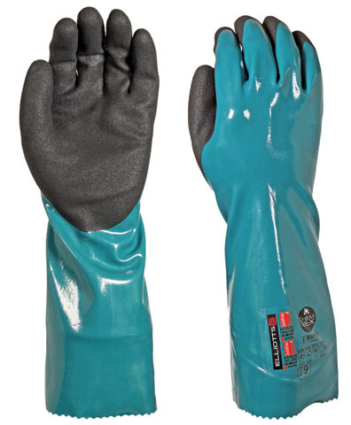 Elliots Nitrile Triple Layer Elliott Chemvex 7000 Nylon Lined 35.6cm ELG700009