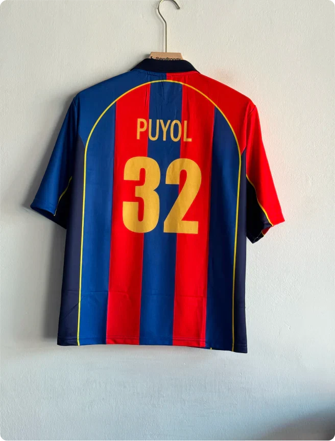 FC Barcelona 2001-02 Home Shirt