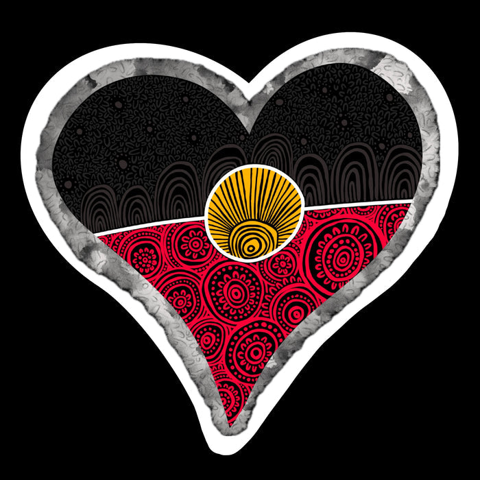 Flag Love | Stickers | Large