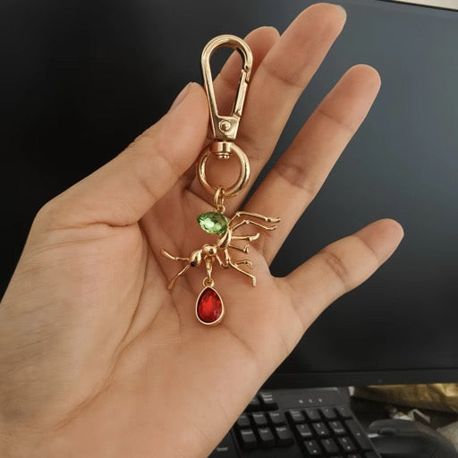 Green Ant Keyrings