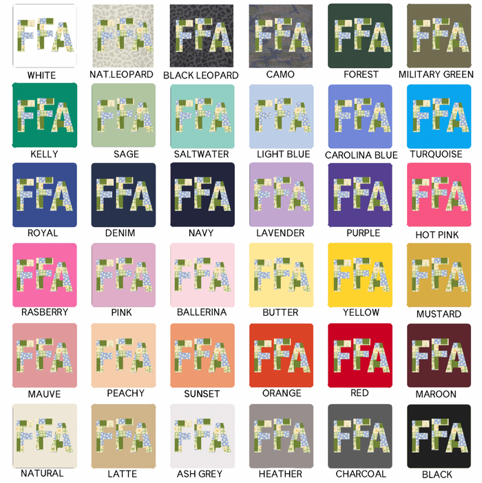 Green Quilted FFA– Infant/Toddler/Youth