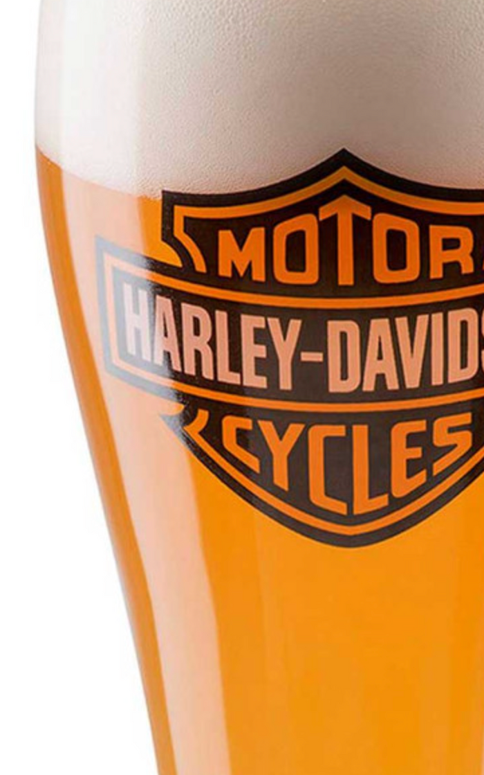 Harley-Davidson® Core Bar & Shield Logo Pilsner Glass - 22 oz.