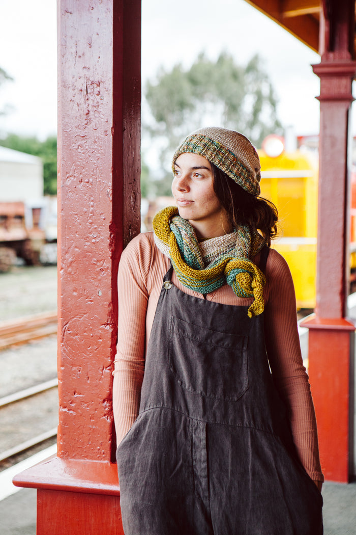 Harvest Shawl and Slouch Beanie Pattern