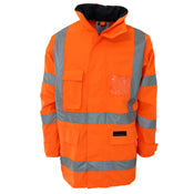 Hi Vis Breathable Rain Jacket Biomotion Tape 3571