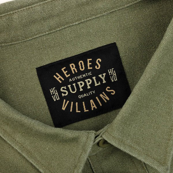 H&V Standard Issue Lightweight Shirt Jacket - Heroes & Villains-Heroes & Villains-Shacket