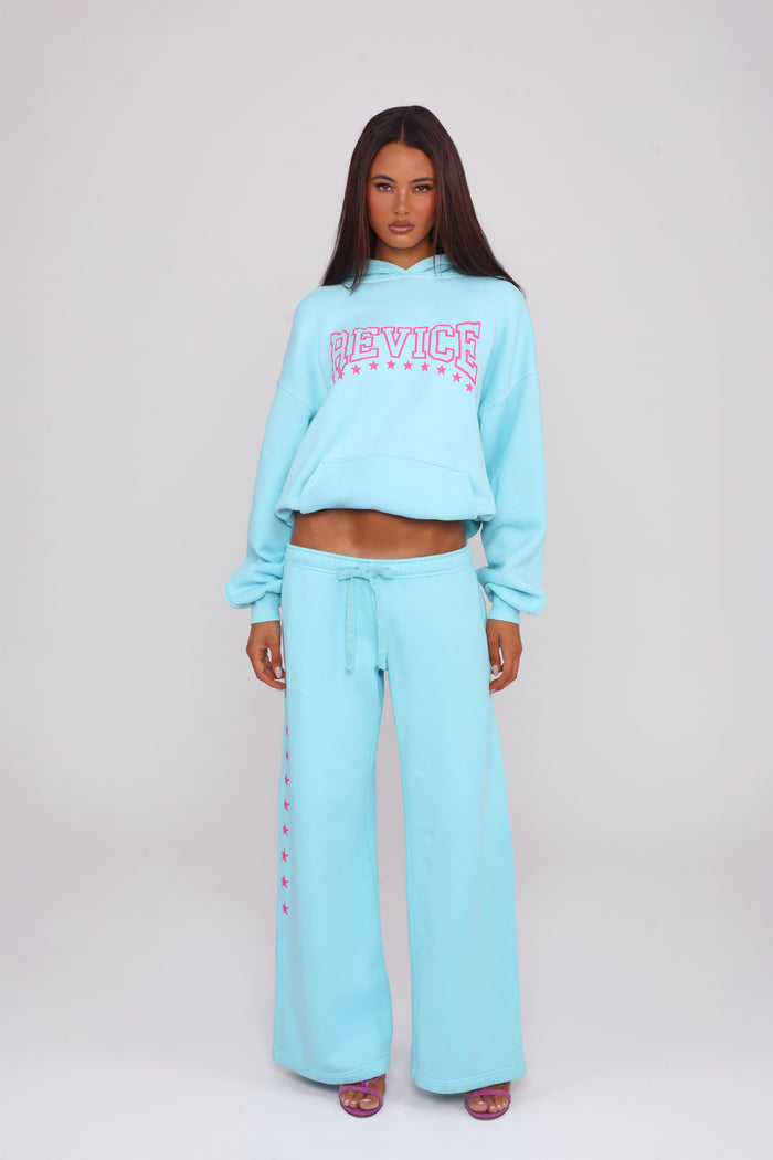 LAX SWEAT PANT / STARDOM AQUA