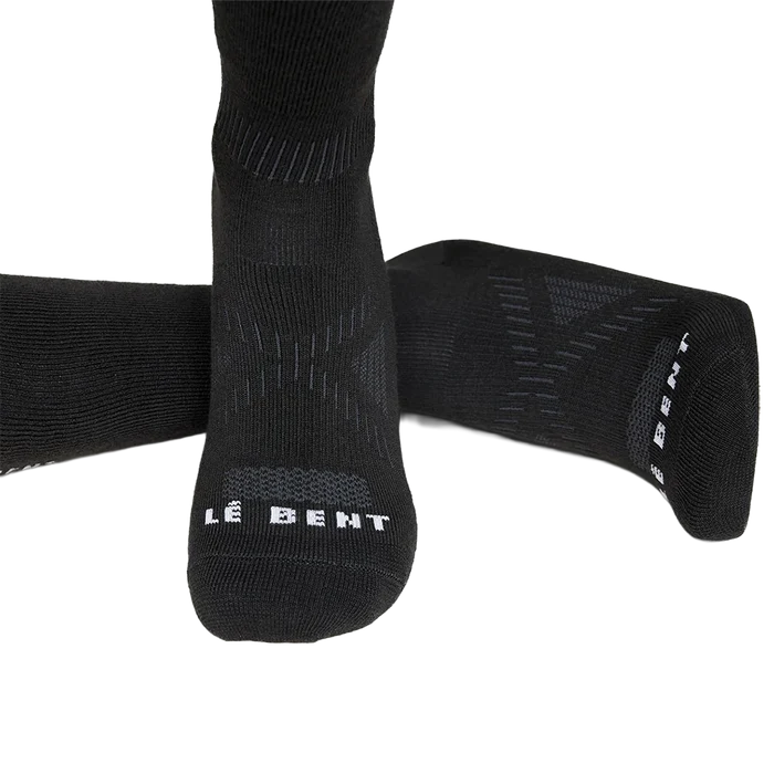 Le Bent Shred Targeted Cushion Snow Sock - Black