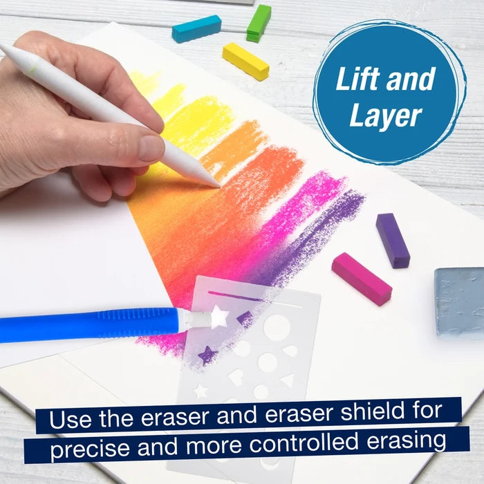 Learn How To Draw with Soft Pastels Art Set For Beginners