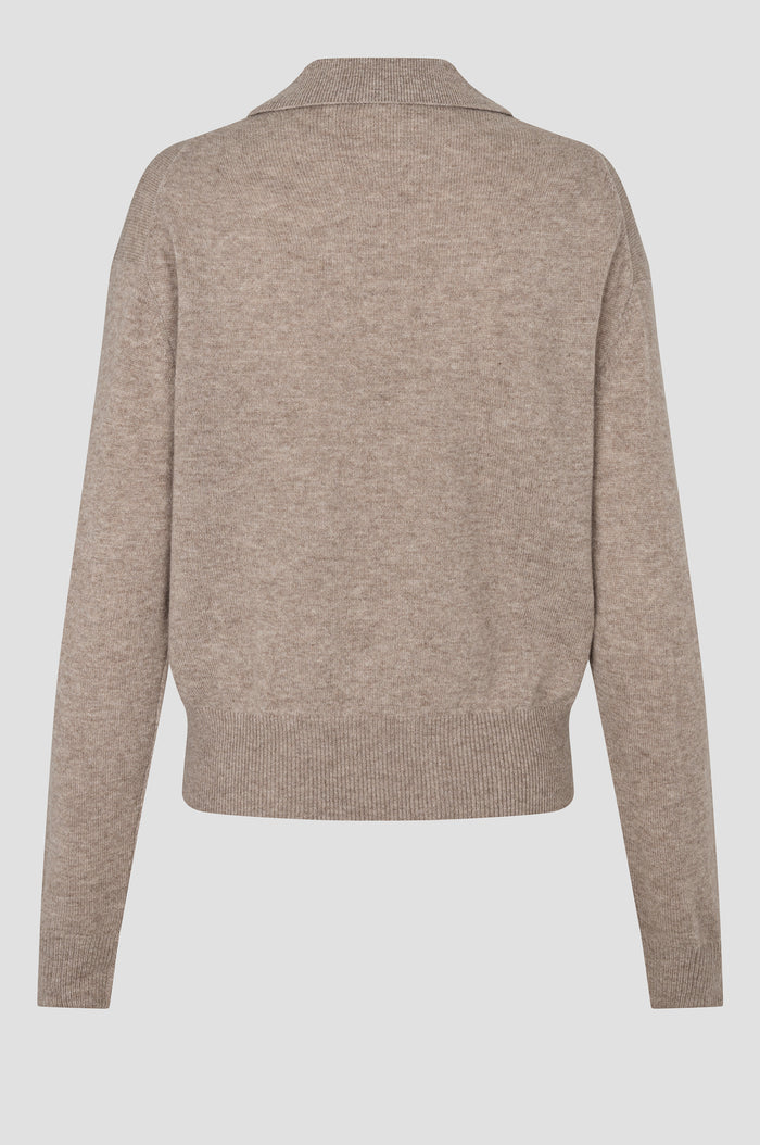 Longo Knit LS Collar