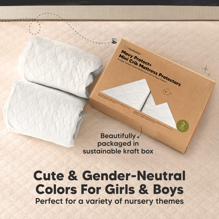 Cute & Gender-Neutral Colors For Girls & Boys - Perfect for a variety of nursery themes (Beautifully packaged in sustainable kraft box)