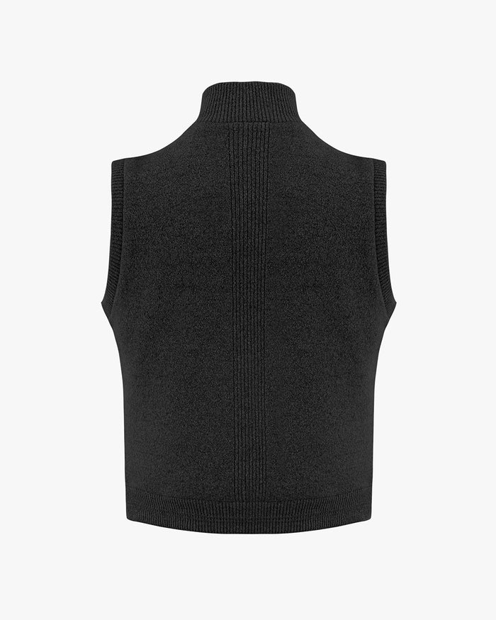 Men's Hybrid Padded Vest (Black)