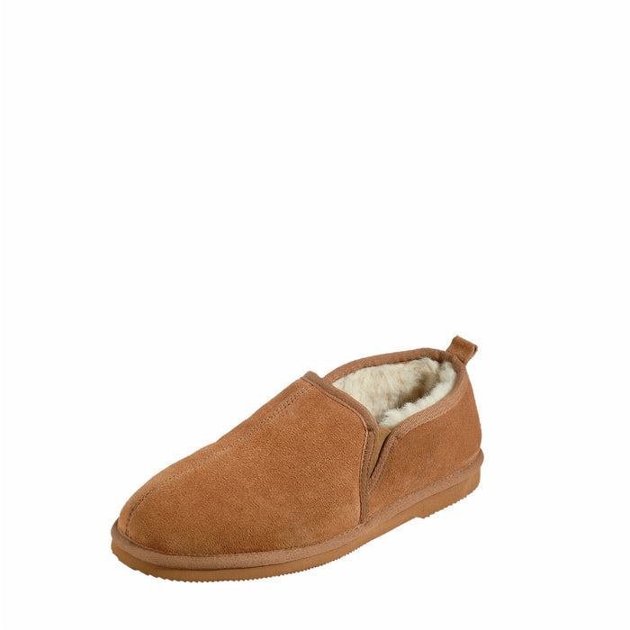 Mi Woolies - Romeo Sheepskin Slipper (284) in the colour Walnut