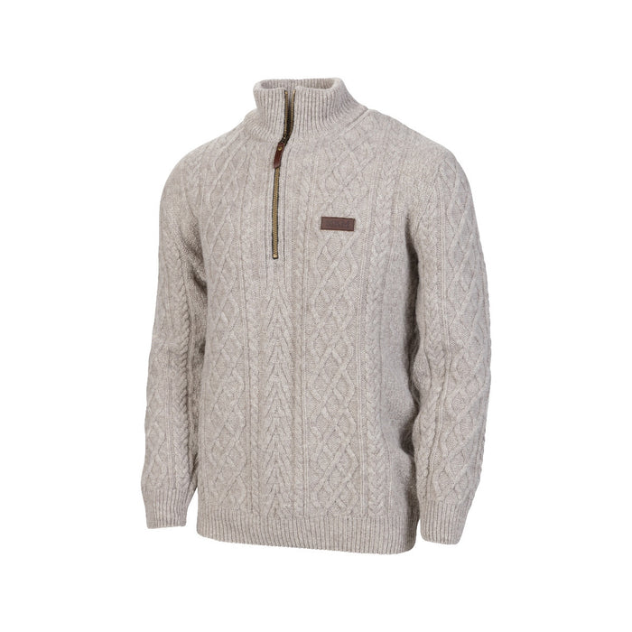 MKM Originals - Highland Half Zip (MS1810)Natural