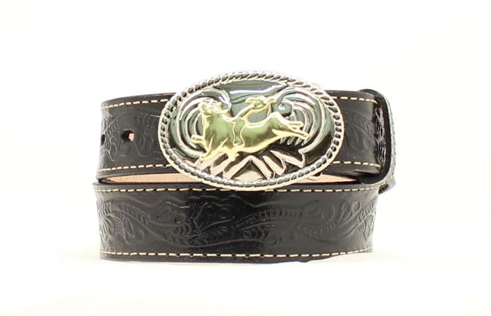 Nocona Bullrider Buckle Western Belt