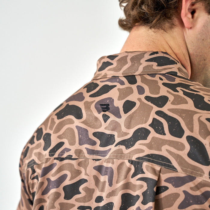 Performance Button Up - Gauge Camo