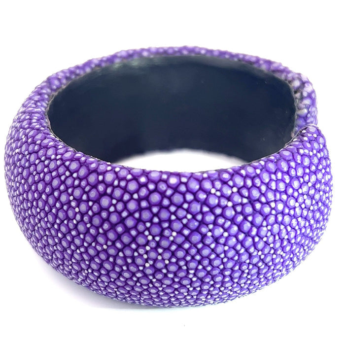 Style the Purple Shagreen Cuff exclusively at Born To Glam
