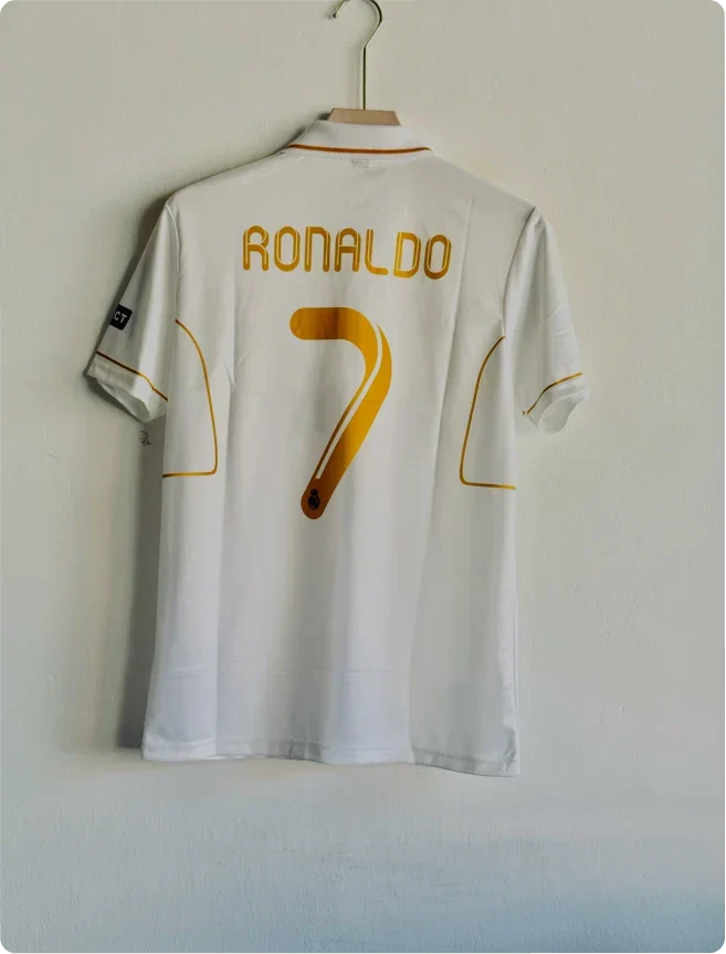 Real Madrid 2011/12 Home printed Jersey