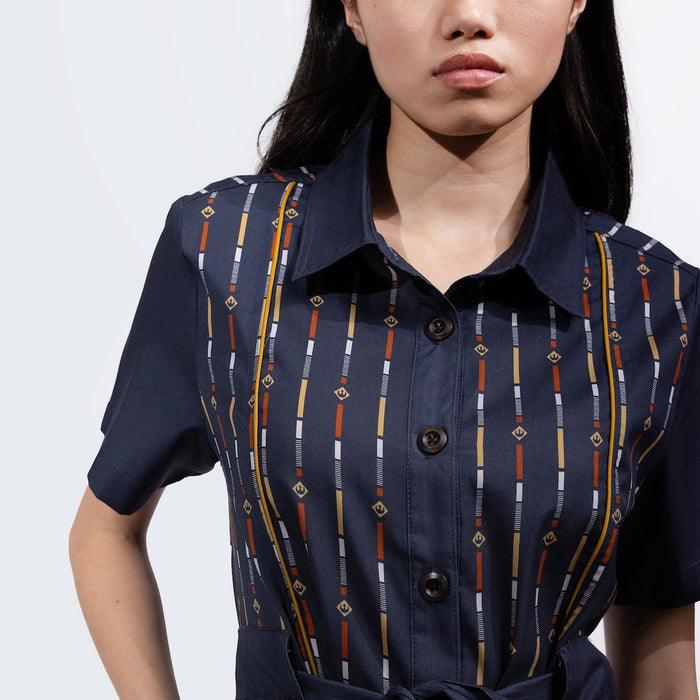 Rebel Striped Shirt Dress - Heroes & Villains-Star Wars-Shirt Dress
