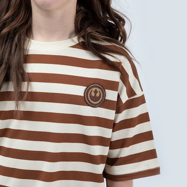 Rebels Of Alderaan Youth Striped Tee - Heroes & Villains-Star Wars-T-Shirt