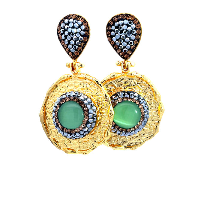 Gold/Green Cat's Eye