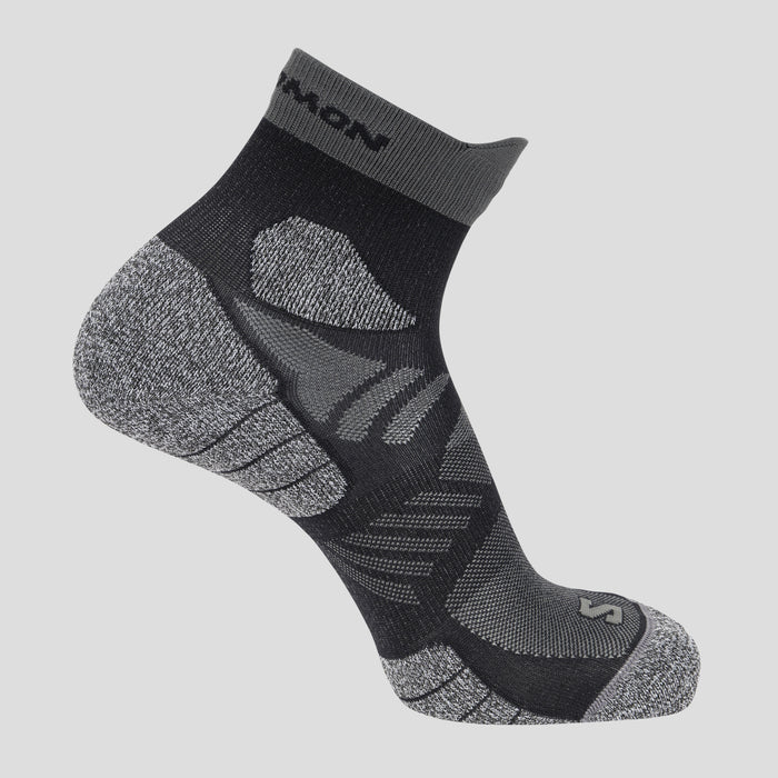 Salomon Aero Ankle Socks - Black/Castlerock