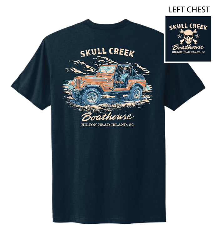 Skeleton Jeep Short Sleeve