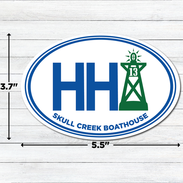 Sticker- HHI M13 Oval