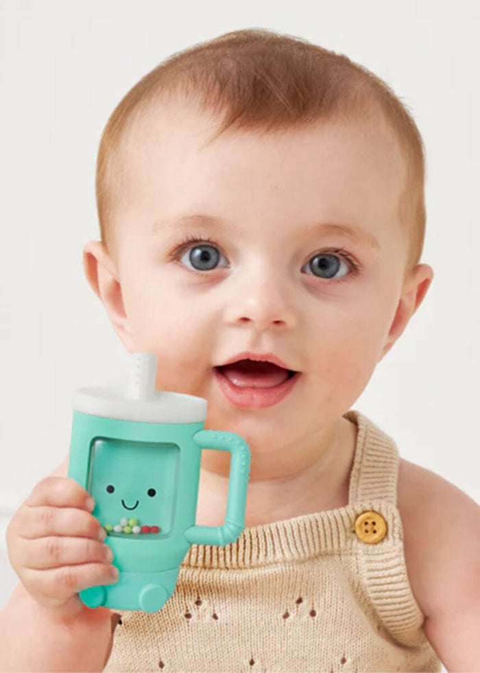 Sweetie Shake Plus™ Rattle & Teether - Tucker Tumbler