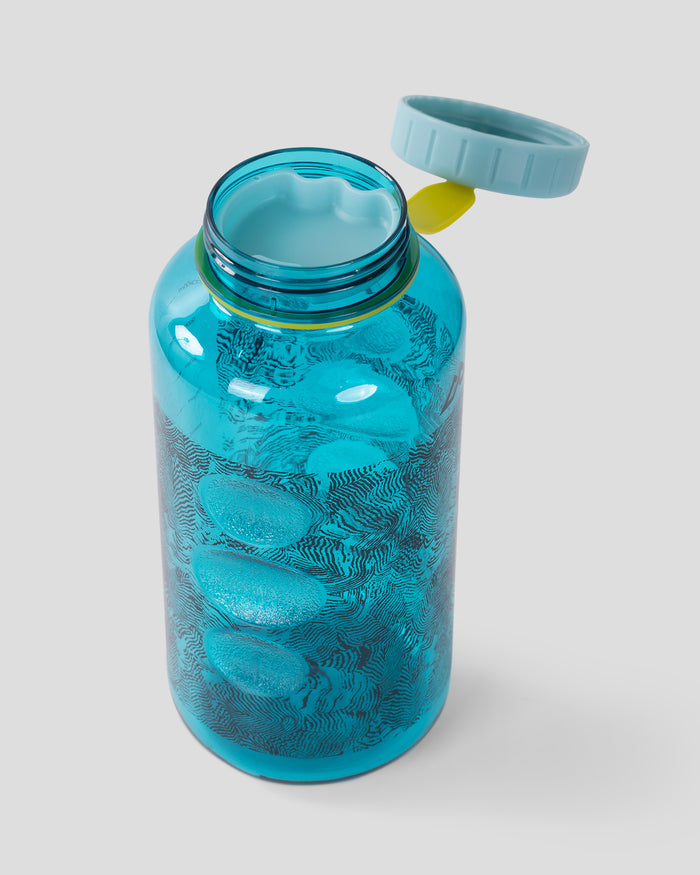 Wide Mouth Tritan 1L Drink Bottle - Eddy Nature Lines