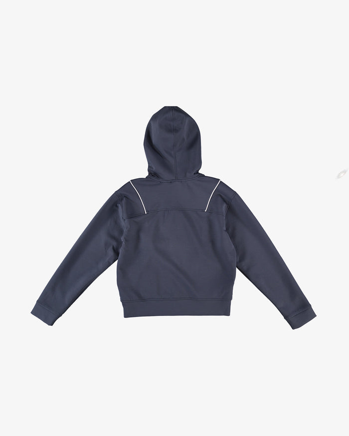 Women's Scuba Zip Hoodie - Midnight Blue