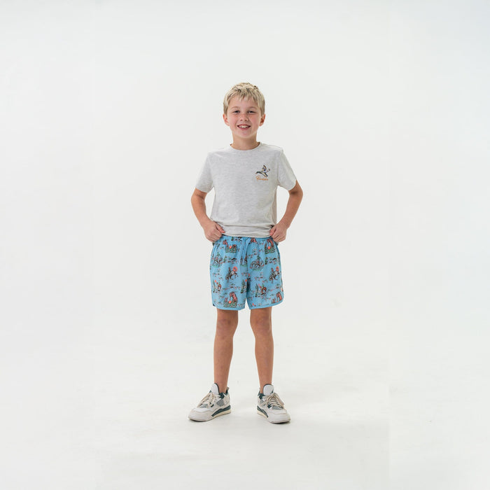 Youth Swim Trunk - Cowboy Up