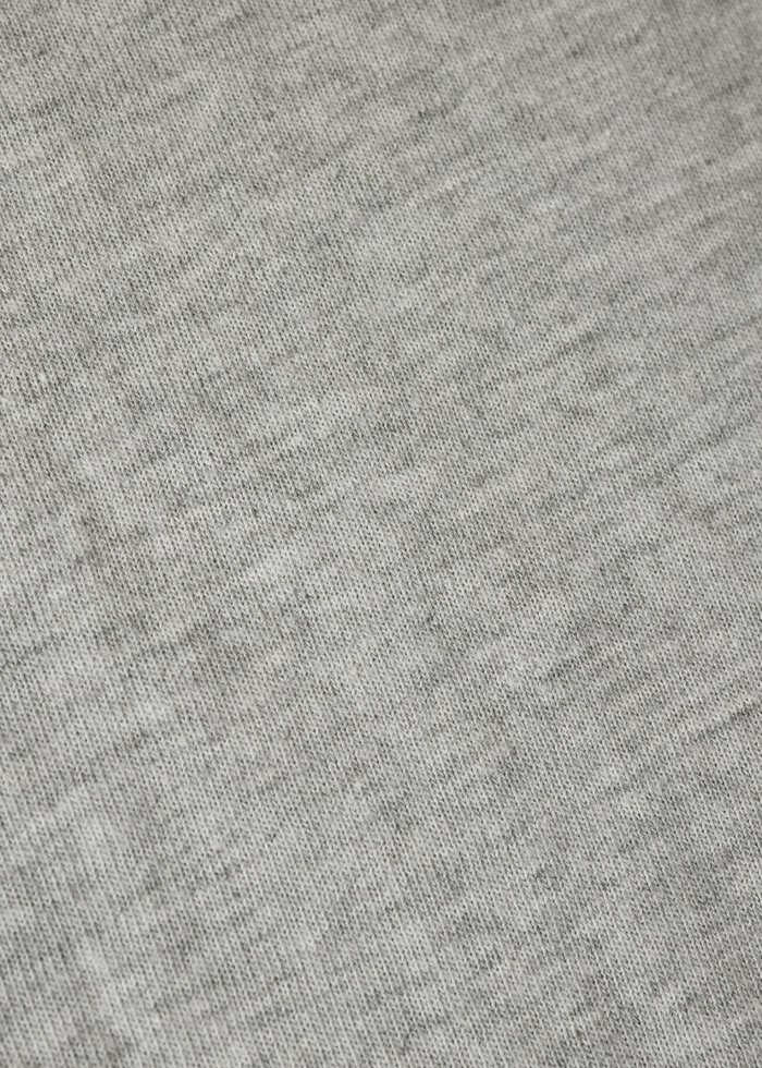 Close up of a grey fabric