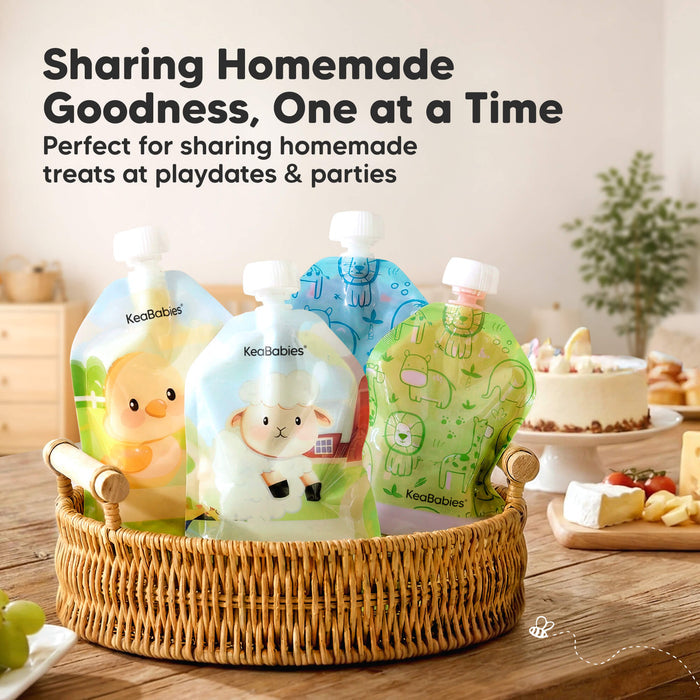 Sharing Homemade Goodness, One at a Time - Perfect for sharing homemade treats at playdates & parties