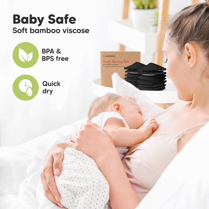 Baby Safe, Soft bamboo viscose, BPA& BPS free, Quick dry
