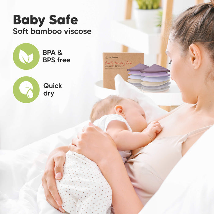 Baby Safe, Soft bamboo viscose, BPA& BPS free, Quick dry