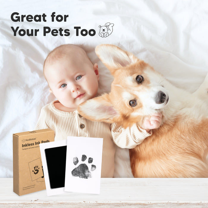 Great for your pets too for capturing paw prints.