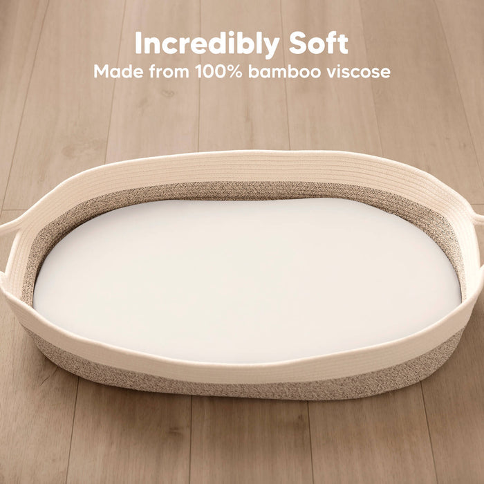 Incredibly soft, made from 100% bamboo viscose.