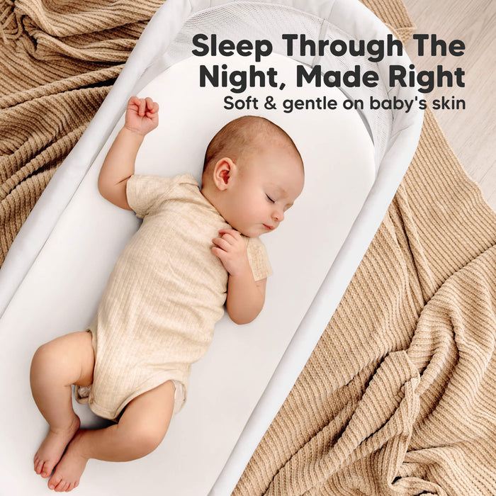 Sleep Through The Night, Made Right - Soft & gentle on baby's skin