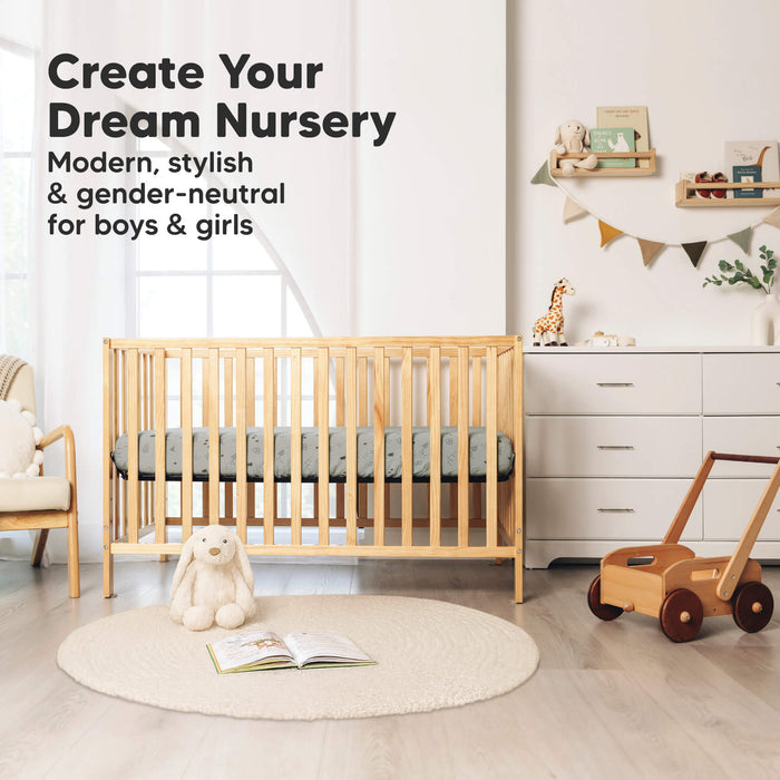 Create your dream nursery with a modern, stylish, gender-neutral design for boys and girls.