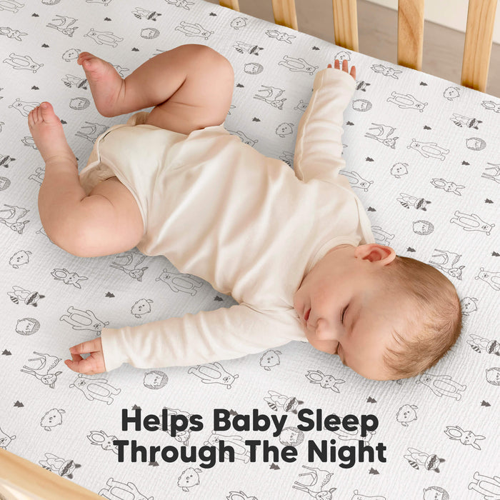 Helps baby sleep through the night.